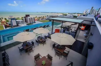 Apartamento com 2 dormitórios à venda, 45 m² por r$ 785.000,00 - tambaú - joão pessoa/pb