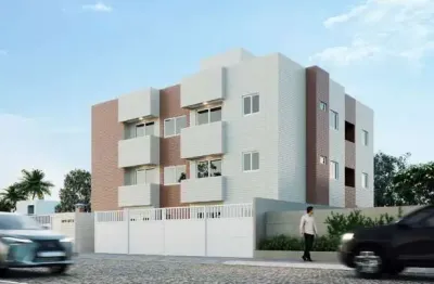 Apartamento com 2 dormitórios à venda, 50 m² por r$ 158.000 - paratibe - joão pessoa/pb