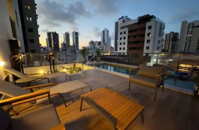 Studio com 1 dormitório à venda, 27 m² por r$ 378.000,00 - manaíra - joão pessoa/pb