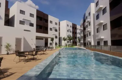 Apartamento com 2 dormitórios à venda por r$ 270.000,00 - cidade dos colibris - joão pessoa/pb