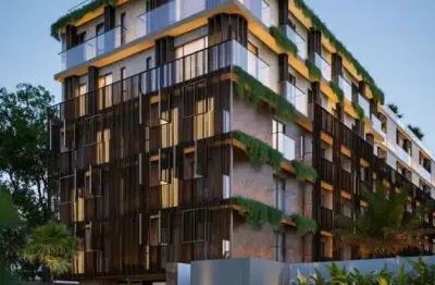 Apartamento com 1 dormitório à venda, 19 m² por r$ 426.092,43 - cabo branco - joão pessoa/pb