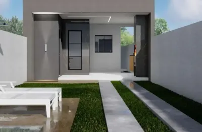 Casa com 2 dormitórios à venda, 75 m² por r$ 340.000,00 - carapibus - conde/pb