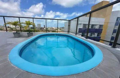 Apartamento com 1 dormitório à venda, 36 m² por r$ 350.000,00 - intermares - cabedelo/pb