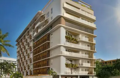 Apartamento com 1 dormitório à venda, 29 m² por r$ 400.000,00 - ponta de campinaa - cabedelo/pb