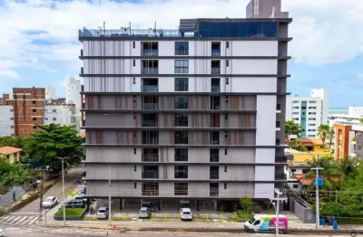 Flat com 1 dormitório à venda, 24 m² por R$ 349.000,00 - Ponta de Campina - Cabedelo/PB