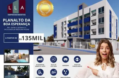 Apartamento com 2 dormitórios à venda por r$ 140.000,00 - planalto boa esperança - joão pessoa/pb