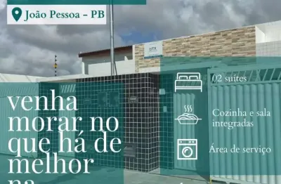 Casa com 2 dormitórios à venda, 56 m² por r$ 168.000,00 - gramame - joão pessoa/pb