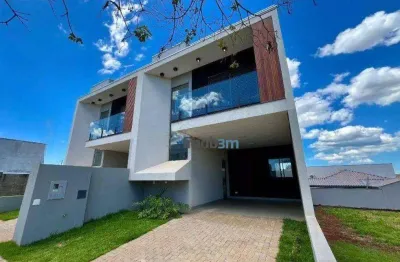 Sobrado com 3 dormitórios à venda, 129 m² por r$ 799.000,00 - condomínio morada das flores - cambé/pr