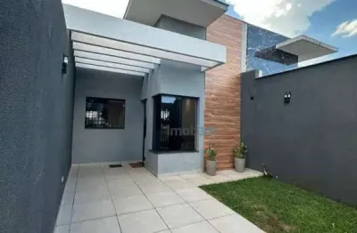 Casa com 3 dormitórios à venda, 75 m² por r$ 379.000,00 - jardim montecatini - londrina/pr
