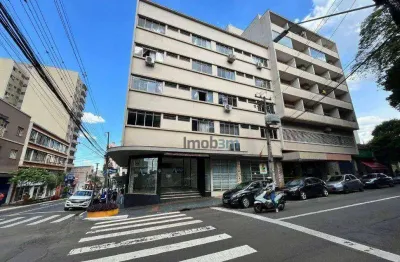 Kitnet com 1 dormitório à venda, 27 m² por r$ 140.000,00 - centro - londrina/pr