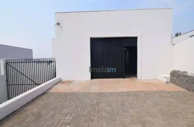 Barracão para alugar, 486 m² por r$ 8.000,01/mês - santa mônica - londrina/pr