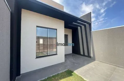 Casa com 2 dormitórios à venda, 55 m² por r$ 250.000,00 - jardim padovani - londrina/pr