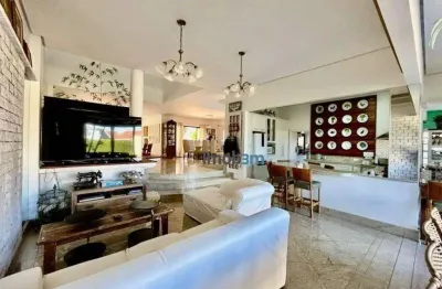 Sobrado com 3 dormitórios, 300 m² - venda por r$ 2.700.000 ou aluguel por r$ 13.500/mês - terras de santana ii - londrina/pr