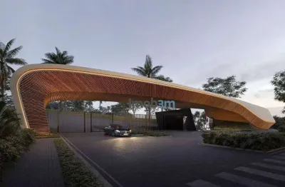 Terreno à venda, 423 m² por r$ 550.000 - parque das artes - londrina/pr