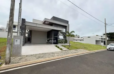Casa semimobiliada à venda condomínio reserva ecoville i - contorno