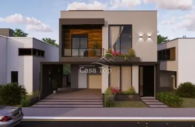 Casa em condomínio fechado com 3 quartos à venda no Contorno, Ponta Grossa 