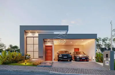 Casa em condomínio fechado com 3 quartos à venda no Jardim Carvalho, Ponta Grossa 