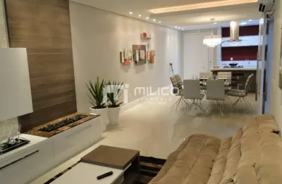 Apartamento mobiliado,vila nova, edifício gran milano,francisco beltrão - pr.
