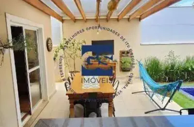 Casa em condomínio à venda , 3 quartos condomínio aldeia de españa- itu/sp