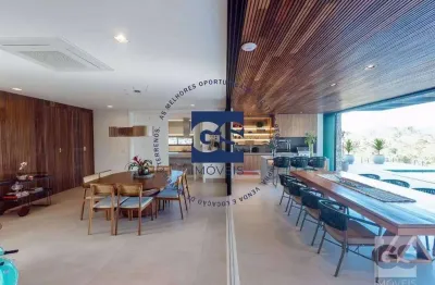 Casa com 4 dormitórios à venda, 480 m² por r$ 7.800.000,00 - condomínio campos de santo antonio ii - itu/sp