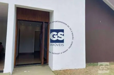 Casa residencial para locação, condomínio campos de santo antônio, itu - ca3700.