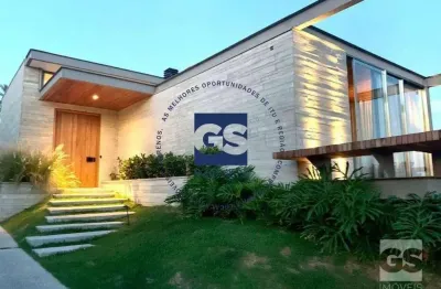 Casa com 5 dormitórios à venda, 590 m² por r$ 12.500.000,00 - condomínio terras de são josé - itu/sp