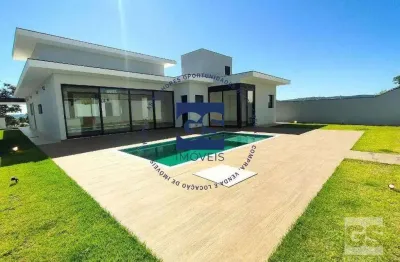 Casa com 4 dormitórios à venda, 280 m² por r$ 2.800.000,00 - condomínio campos de santo antonio ii - itu/sp