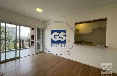 Apartamento com 3 dormitórios para alugar, 83 m² por r$ 4.760,00 - condomínio residencial amazonas - itu/sp