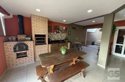 Casa com 3 dormitórios à venda, 244 m²   condomínio portal da vila rica - itu/sp