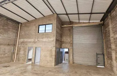 Barracão para alugar, 276 m² por r$ 6.666,97/mês - loteamento industrial jaraguá - salto/sp