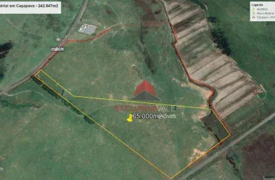 Área à venda, 242.847 m² por r$ 84.996.450 - jardim campo grande - caçapava/sp