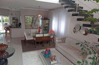 Casa com 4 dormitórios à venda, 240 m² por r$ 1.700.000,00 - villa branca - jacareí/sp