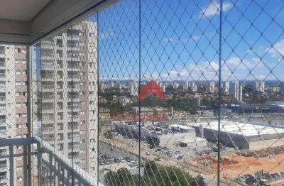 Apartamento com 2 dormitórios para alugar, 90 m² por r$ 5.419,60/mês - jardim aquarius - são josé dos campos/sp