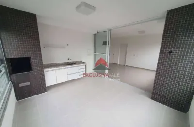 Apartamento com 2 dormitórios sendo 1 suíte, 81 m² - venda por r$ 1.010.000 ou aluguel por r$ 5.120/mês - jardim aquarius - são josé dos campos/sp
