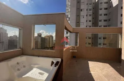 Cobertura com 3 dormitórios à venda, 225 m² por r$ 2.000.000,00 - jardim aquarius - são josé dos campos/sp