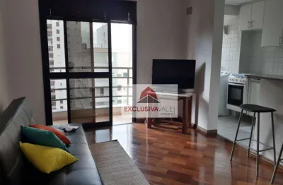 Apartamento com 1 dormitório para alugar, 50 m² por r$ 3.566,39/mês - jardim aquarius - são josé dos campos/sp