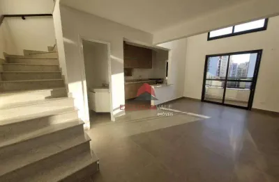 Apartamento com 1 dormitório para alugar, 78 m² por r$ 5.374,00/mês - parque residencial aquarius - são josé dos campos/sp