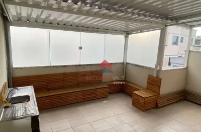 Cobertura com 2 dormitórios à venda, 111 m² por r$ 420.000,00 - jardim américa - são josé dos campos/sp