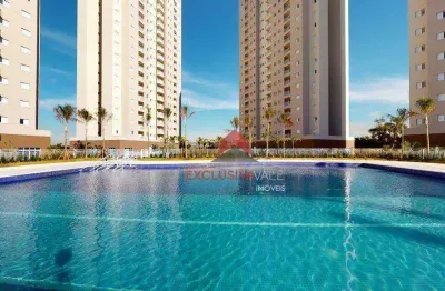 Apartamento com 2 dormitórios à venda, 62 m² por r$ 420.000,00 - pagador de andrade - jacareí/sp