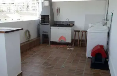 Cobertura com 2 dormitórios à venda, 111 m² por r$ 420.000,00 - jardim américa - são josé dos campos/sp