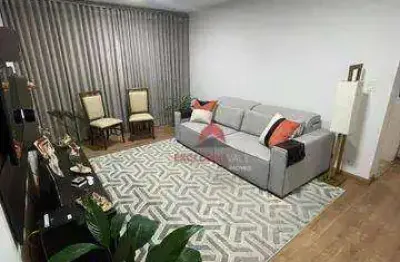 Apartamento com 2 dormitórios sendo 1 suíte à venda, 92 m² por r$ 557.000 - vila betânia - são josé dos campos/sp