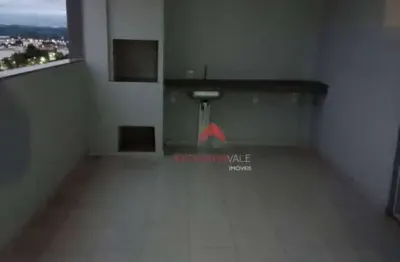 Cobertura com 3 dormitórios sendo 1 suíte  à venda, 103 m² por r$ 565.000 - jardim das indústrias - jacareí/sp