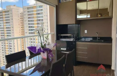 Apartamento com 2 dormitórios à venda, 75 m² por r$ 860.000,00 - jardim das indústrias - são josé dos campos/sp