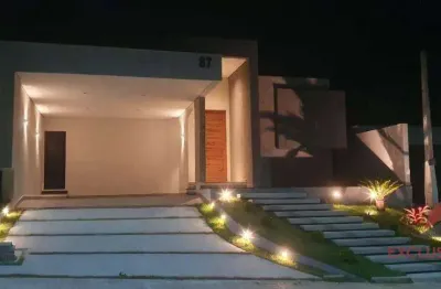 Casa com 3 dormitórios à venda, 179 m² por r$ 1.190.000,00 - condomínio residencial santa mônica - caçapava/sp