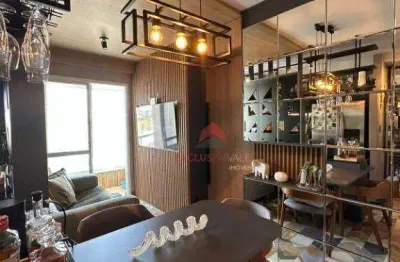 Apartamento com 1 dormitório à venda, 32 m² por r$ 615.000,00 - jardim aquarius - são josé dos campos/sp