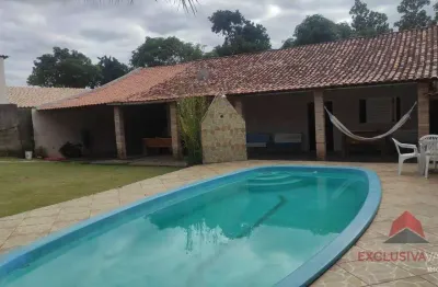 Excelente chácara com 03 dormitórios à venda, 2340 m² por r$ 745.000 - águas de canindu - são josé dos campos/sp