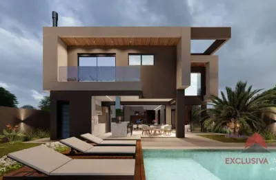 Casa com 4 suítes à venda, 348 m² por r$ 2.890.000 - condomínio mônaco -urbanova - são josé dos campos/sp