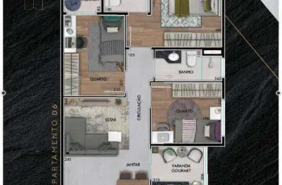 Apartamento à venda, 69 m² por r$ 530.000,00 - jardim oriente - são josé dos campos/sp