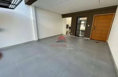 Linda casa nova com 03 dormitórios (1st.) à venda, 79 m² por r$ 600.000 - bosque dos eucaliptos - são josé dos campos/sp