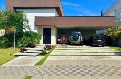 Casa com 4 dormitórios à venda, 322 m² por r$ 4.500.000,00 - condomínio reserva do paratehy - são josé dos campos/sp